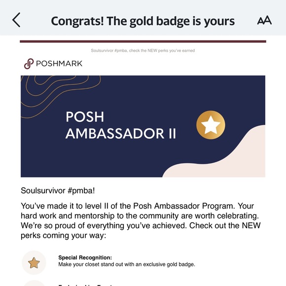 #PoshPolitely in my #PoshAmbassadorII Closet 4 #PoshProcess & #PoshProtection! - Picture 5 of 12